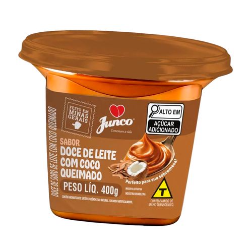 Recheio Junco Doce de Leite com Coco Queimado 400g-2-